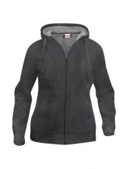 Clique Basic Hoody Full Zip Women – damska bluza z kapturem anthracite –. Szare bluzy damskie CLIQUE, l, bez wzorów, z bawełny, z kapturem. Za 187.33 zł.