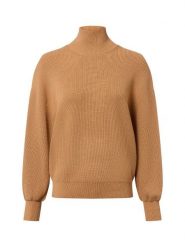 Msch Copenhagen sweter z dzianiny - MSCHMagnea Rachelle Kobiety Sztuczne włókno brązowy, M/L. Brązowe swetry damskie MSCH Copenhagen, l, bez wzorów, z dzianiny, bez kołnierzyka, bez ramiączek, bez kaptura. Za 179.95 zł.