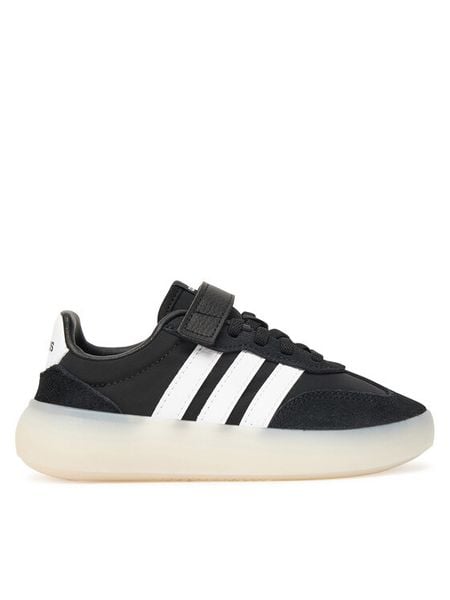 Adidas Sneakersy Barreda Decode JR0767 Czarny. Czarne buty sportowe chłopięce Adidas, bez wzorów, z materiału, bez zapięcia. Za 169.99 zł.