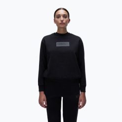 Bluza damska Napapijri B-Suze C. Czarne bluzy damskie Napapijri, bez wzorów, bez kaptura. Za 259.99 zł.