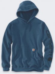 Bluza Carhartt Iconic K288 Logo Deep Ocean. Bluzy męskie Sachs, m, bez wzorów, bez kaptura. Za 265.11 zł.