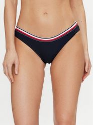 Tommy Hilfiger Dół od bikini UW0UW05402 Granatowy. Niebieskie bikini damskie Tommy Hilfiger, xs, bez wzorów. Za 139.99 zł.