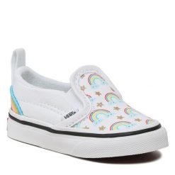 Tenisówki Vans. Czarne trampki i tenisówki dziewczęce Vans, bez wzorów, bez zapięcia. Za 259.99 zł.