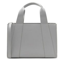 Torebka Simple. Szare torebki do ręki damskie Simple, bez wzorów, klasyczne, bez dodatków. Za 219.99 zł.