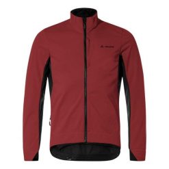 Kurtka softshell wodoodporna VAUDE Kuro. Czerwone buty sportowe męskie Vaude, bez wzorów, z softshellu, rowerowe. Za 716.70 zł.