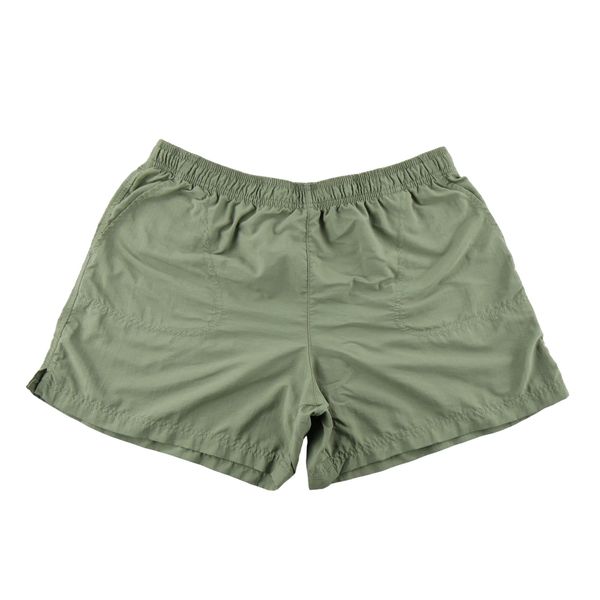 Second life - Spodenki męskie khaki - Jak nowy. Zielone szorty męskie Columbia, l, bez wzorów, z nylonu, eleganckie. Za 63.86 zł.