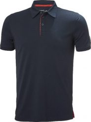 Helly Hansen T-shirt HELLY HANSEN Kensington Tech Polo, dark blue XL. Niebieskie koszulki polo męskie Helly Hansen, m, bez wzorów, bez ramiączek. Za 173.45 zł.