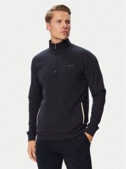 BOSS Bluza Sense 50566915 Granatowy Regular Fit. Niebieskie bluzy męskie Boss, m, bez wzorów, z bawełny, bez kaptura. Za 499.99 zł.