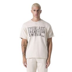 Koszulka męska Everlast Neutrals. Brązowe buty sportowe męskie Everlast, bez zapięcia, na fitness i siłownię. Za 89.99 zł.