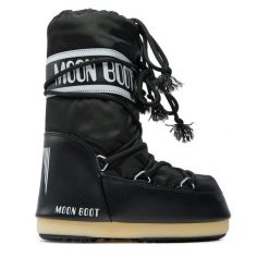 Śniegowce Moon Boot. Czarne śniegowce dziewczęce Moon Boot, bez zapięcia. Za 629.99 zł.