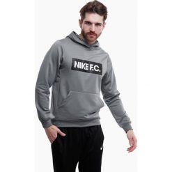 Bluza sportowa męska Nike NK DF FC Libero Hoodie. Szare bluzy męskie Nike, m, bez wzorów, z poliesteru, bez kaptura. Za 165.00 zł.