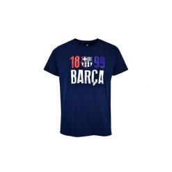 FC Barcelona 1899 ciemnoniebieska koszulka damska. Niebieskie koszulki sportowe damskie FC Barcelona, bez wzorów, bez kołnierzyka, bez ramiączek, do piłki nożnej. Za 110.46 zł.