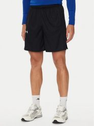Under Armour Szorty sportowe Ua Zone 7 1383389 Czarny Loose Fit. Czarne krótkie spodenki sportowe męskie Under Armour, m, bez wzorów, z syntetyku, na fitness i siłownię. Za 109.99 zł.