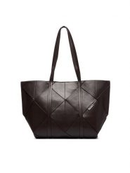 Calvin Klein Torebka Woven Medium Carryall LV04F3548G Brązowy. Brązowe torebki do ręki damskie Calvin Klein, bez wzorów, ze skóry, bez dodatków. Za 699.99 zł.