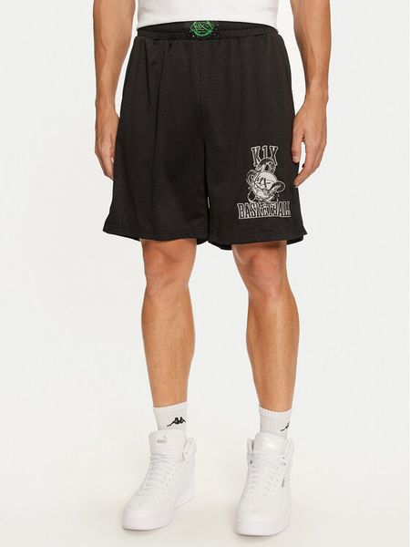 K1X Szorty sportowe Serpent 60130048 Czarny Regular Fit. Czarne krótkie spodenki sportowe męskie K1X, m, bez wzorów, z syntetyku. Za 159.99 zł.