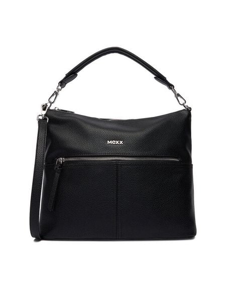 MEXX Torebka CEO-MEXX-L-010-09 Czarny. Czarne torebki do ręki damskie Mexx, bez wzorów, z materiału, bez dodatków. Za 199.99 zł.
