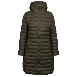 Kurtka Damska Dorothea Padded Jacket. Zielone kurtki sportowe damskie Trespass, bez wzorów, z puchu, bez kaptura, trekkingowe. Za 330.99 zł.