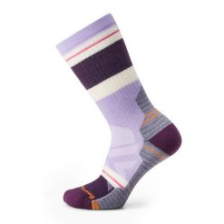 Skarpety trekkingowe damskie Smartwool Hike Full Cushion Saturnsphere Crew. Fioletowe skarpety damskie Smartwool, bez wzorów, z wełny. Za 109.99 zł.