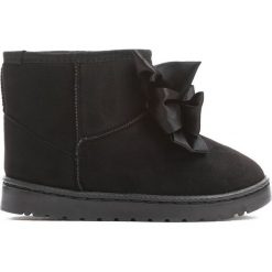 Czarne Śniegowce Swag. Buty zimowe dziewczęce marki Born2be. Za 49.99 zł.