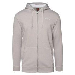 Męska Bluza Z Kapturem Ricona Full Zip. Brązowe bluzy męskie IGUANA, m, bez wzorów, z kapturem. Za 184.99 zł.