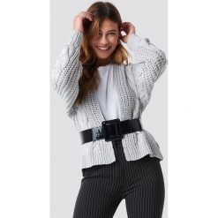 NA-KD Sweter z grubym splotem - Grey. Szare swetry damskie NA-KD, ze splotem. Za 242.95 zł.