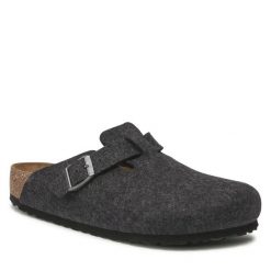Klapki Birkenstock. Szare klapki męskie Birkenstock. Za 459.99 zł.