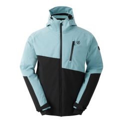 Kurtka narciarska Dare 2B Halfpipe III. Czarne kurtki męskie Dare 2b, l, bez wzorów, z materiału, bez kaptura, narciarskie. Za 464.00 zł.