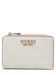 GUESS Portfel - Laurel Kobiety biały, ONE SIZE. Białe portfele damskie Guess, z aplikacjami, ze skóry. Za 229.95 zł.