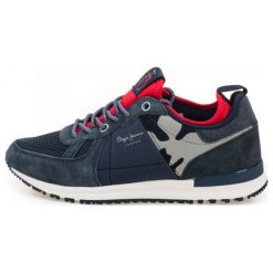 Pepe Jeans Tenisówki Męskie Tinker Pro-73 45 Ciemny Niebieski. Trampki męskie marki Pepe Jeans. W wyprzedaży za 335.00 zł.