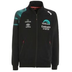 Sweter Slam Etnz Deck Fz Dorosłych. Czarne swetry przez głowę męskie SLAM, m, bez wzorów, z bawełny, bez kołnierzyka. W wyprzedaży za 374.85 zł.