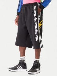 Adidas Szorty sportowe Spiders JW0205 Czarny Oversize. Czarne krótkie spodenki sportowe męskie Adidas, m, bez wzorów, z bawełny. Za 259.99 zł.