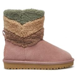 Śniegowce Pepe Jeans. Czerwone śniegowce dziewczęce Pepe Jeans, z jeansu, bez zapięcia. Za 299.99 zł.