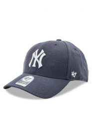 47 Brand Czapka z daszkiem MLB New York Yankees '47 MVP SNAPBACK B-MVPSP17WBP-NYC Granatowy. Niebieskie rękawiczki męskie 47 Brand, bez wzorów, z materiału. Za 79.99 zł.