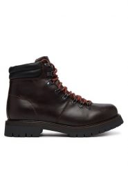 Tommy Hilfiger Trzewiki Elevated Outdoor Lth Wpm Boot FM0FM05995 Brązowy. Brązowe botki męskie Tommy Hilfiger, bez wzorów, ze skóry, bez zapięcia. Za 849.99 zł.