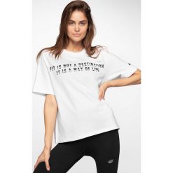 T-shirt damski TSD271 - biały. T-shirty damskie marki 4f. Za 29.99 zł.