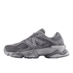 Buty do chodzenia dla dorosłych New Balance 9060 Magnet. Szare obuwie sportowe damskie New Balance, bez wzorów, z materiału, trekkingowe. Za 1,568.92 zł.