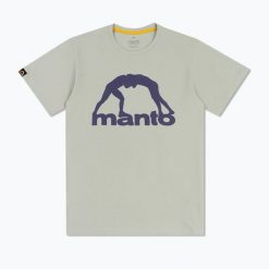Koszulka męska MANTO Vibe 25. Szare koszulki sportowe męskie Manto, m, bez wzorów, z bawełny, bez kołnierzyka, bez ramiączek. Za 109.99 zł.