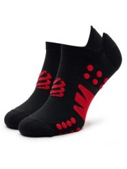 Compressport Skarpety krótkie XU00045B Czarny. Czarne skarpety damskie Compressport, bez wzorów, z bawełny. Za 39.99 zł.
