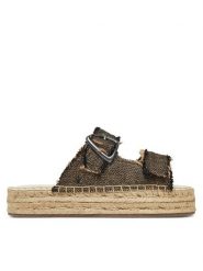 EMU Australia Espadryle Ayers W13168 Czarny. Czarne espadryle damskie Emu Australia, bez wzorów, z materiału, bez obcasa, bez zapięcia. Za 359.99 zł.