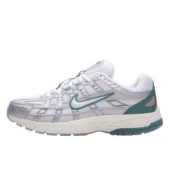 Buty do chodzenia dla dorosłych Nike P-6000 Premium Light Bone Bicoastal Green. Zielone obuwie sportowe damskie Nike, bez wzorów, z gumy, tenisowe. Za 1,912.89 zł.