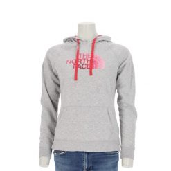 Second life - Bluza damska z kapturem The North Face - Stan bardzo dobry. Szare bluzy damskie The North Face, l, bez wzorów, z materiału, z kapturem, na fitness i siłownię. Za 127.76 zł.