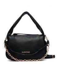 Valentino Torebka Saphira Re VBSA6E08 Czarny. Czarne torebki do ręki damskie Valentino, bez wzorów, ze skóry, bez dodatków. Za 679.99 zł.