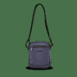 Saszetka męska BRANT WINGS crossbody DARK BLUE. Niebieskie saszetki męskie Wings, z materiału, biznesowe. Za 109.90 zł.