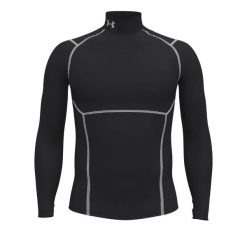 Koszulka kompresyjna Under Armour HeatGear® Elite. Czarne koszulki sportowe męskie Under Armour, l, bez wzorów, z materiału, bez kołnierzyka, bez ramiączek, do biegania. Za 252.50 zł.