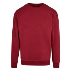 Bluza Z Okrągłym Dekoltem Unisex Dla Dorosłych. Czarne bluzy męskie BUILD YOUR BRAND, m, bez wzorów, bez kaptura. Za 158.99 zł.