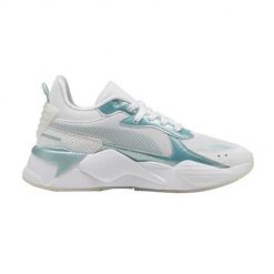 Buty do chodzenia damskie Puma Rs-x Astro Escape. Białe obuwie sportowe damskie Puma, bez wzorów, z gumy, trekkingowe. Za 574.00 zł.