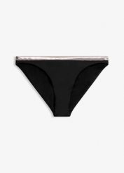 Figi bikini. Czarne bikini damskie bonprix, bez wzorów. Za 19.99 zł.