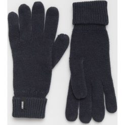 Answear - Rękawiczki. Czerwone rękawiczki damskie ANSWEAR, z dzianiny. Za 39.90 zł.