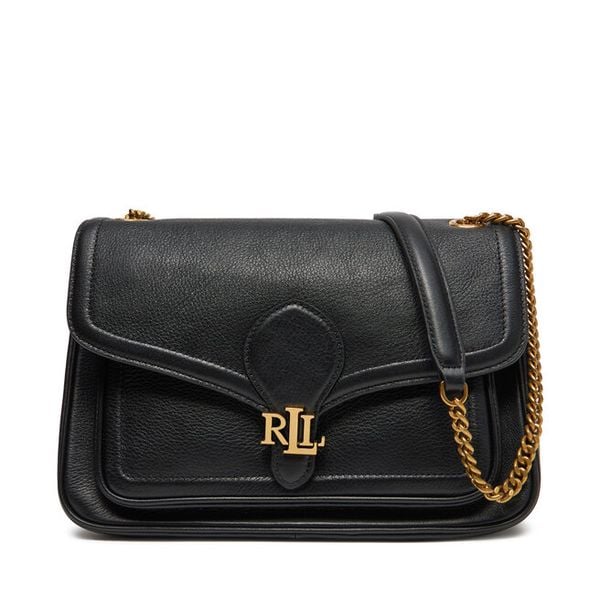 Torebka LAUREN RALPH LAUREN. Czarne torebki do ręki damskie Lauren Ralph Lauren, bez wzorów, wizytowe, bez dodatków. Za 1,379.00 zł.