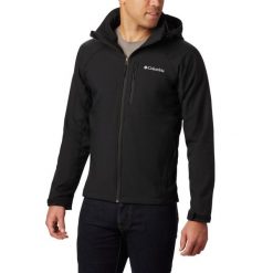 Kurtka softshell męska Columbia Cascade Ridge II. Niebieskie bluzy męskie Columbia, m, bez wzorów, z softshellu, bez kaptura. Za 489.00 zł.
